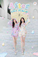 (QC) After the rain Set เซ็ตเสื้อโค้ทมีฮู้ดพร้อมกางเกงครบเซ็ต ใส่ไปเที่ยว ไปต่างกระเทศ คาเฟ่ เดินห้าง แมทซ์ได้หลายลุค