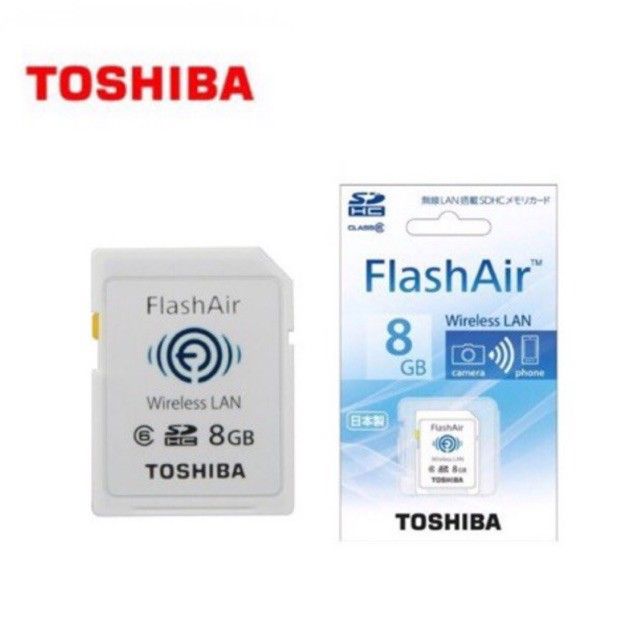 東芝 フラッシュエアー FlashAir 8GB - その他