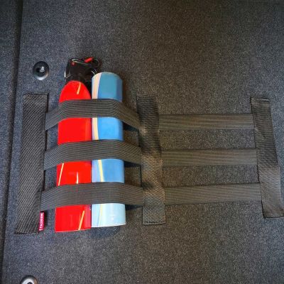 ：》{‘；； Adjustable Car Trunk Elastic Fixed Straps Extinguisher Tank Debris Storage Fixing Belt Tapes Auto Interior Organizer Accessories