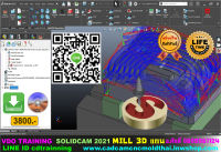 VDO CADCAM TRAINING  SOLIDCAM2021 - MILL 3 Axis