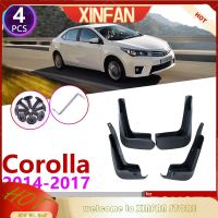 XINFAN แผ่นบังโคลนหน้าหลัง2017 2015 2014 E170คอโรลล่าอัลติสสำหรับ Toyota