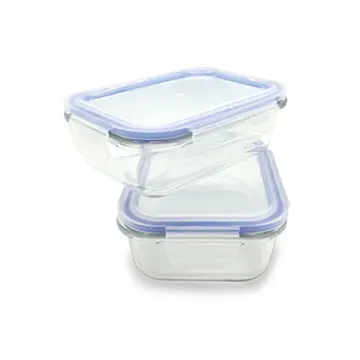 1790 Half Gallon Glass Jars (64oz) 2-Pack - Includes 2 Airtight Lids,  Muslin Cloths, Rubber Bands 