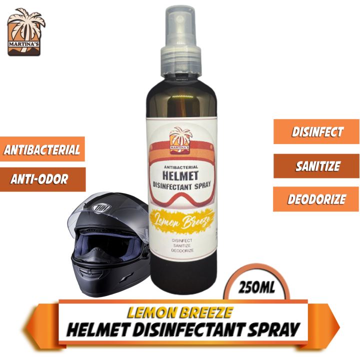 Martina's HELMET DISINFECTANT SPRAY, Lemon Breeze Scent (250ml) 100