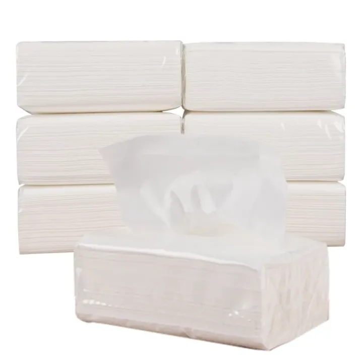 TJA Facial Tissue Tissue 3Ply 300 Pulls Facial Tissue Car Tissue Face