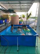 Bể bơi khung kim loại chịu lực kích thước 4m x 2m cao 81cm Bestway 56405