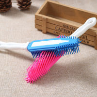 Dog Puppy Cat Hair Bath Brush Comb Soft Rubber Sticky Hair Tool Small Animal Massage Tool Shower Supplies New