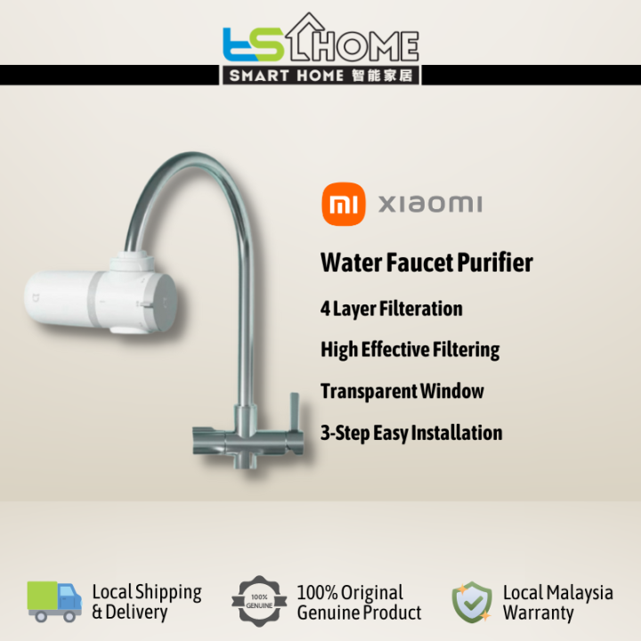 Xiaomi Mijia Mi Water Faucet Purifier Water 4 Layers Filter Activated ...