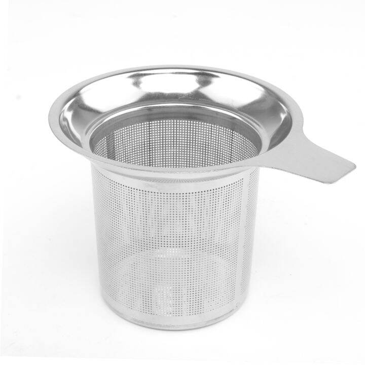 Tea Strainers Tea Leaves Separator Funnel Round Edge SingleWire Mesh