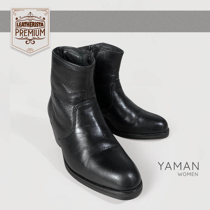 Leatherista Lokal Yaman (Premium Leather Boots for Women) Lazada PH
