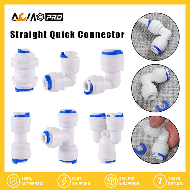 AumoPro 1PC RO Fittings Straight Female Adapter BSPT Reverse Osmosis ...
