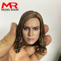 hot！【DT】☬  1/6 Carol Danvers Brie Larson Sculpt Carving for 12  Female Figure Dolls