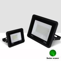 Radar Motion Sensor LED Floodlight  50W 30W 20W Waterproof Outdoor Lighting Auto Time Delay With Light Sensor Wall Lamp 220V