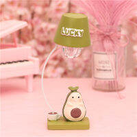 【SALE】 rettceltuter1983 โคมไฟ Led ข้างเตียงดีไซน์แบบอะโวคาโดงานฝีมือเรซิ่นตกแต่งข้างเตียงนอน Lampki Dekoracyjne ตกแต่งโคมไฟในบ้าน