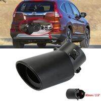 ■ LAICY For Honda CR-V HR-V For Ford Focus 2 Stainless Steel Rear Exhaust Pipe Tail Muffler Tip Black Universal Car Exhaust Pipe