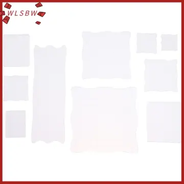 Transparency Acrylic Stamp Block Use Clear Stamp Block for Scrapbooking  Clear Photo Album Decorative Gridlines Easy Positioning