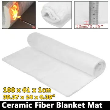Ceramic Fiber Blanket 2300F 8# High Temp Thermal Insulation 1x24x32