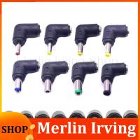 Merlin Irving Shop 5.5x2.1mm DC Power Female Plug Jack Adapter 90 Degree Male 5.5x2.5mm 4.8x1.7mm 4.0x1.7mm 3.5x1.3mm 2.5x0.7mm 2.0x0.6mm