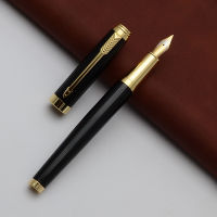 1PC High Quality Metal Luxury Fountain Pen ink Pens Business Writing Signing Calligraphy Pens Office School Stationery Supplie