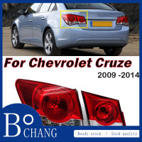 ไฟท้ายรถยนต์สำหรับ Chevrolet Cruze 2009-2014หางไฟเบรคหยุดด้านหลังไฟสัญญาณเลี้ยวอุปกรณ์เสริมรถยนต์ชุดประกอบไฟท้าย