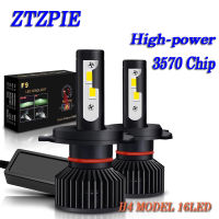 Ztzpie 24000LM 70W 140W 6500K 9005HB3 9006HB4 H8 H4 H9 H13 CAN EMC LED ไฟหน้า3570ชิปรถหมอกหลอดไฟ12V