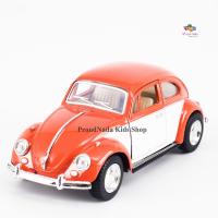 ProudNada Toys ของเล่นเด็กโมเดลรถเหล็กรถเต่าโฟล์คสวาเกน KiNSMART Volkswagen Classical Beetle(1967)