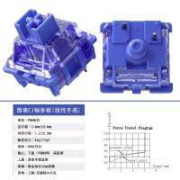 【⊕Good quality⊕】 sijieyis8 Gateron Cj สวิตช์ Gateron ใหม่สวิตช์คีย์บอร์ดแบบกลไกวัสดุ Pom แกน Cj 50gf ความรู้สึกเชิงเส้นเกม E-Sports คีย์บอร์ด Sw