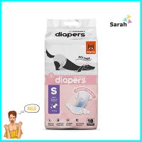 ผ้าอ้อมสุนัข FOFOS DIAPERS FEMALE DOG SIZE S แพ็ก 18 ชิ้นDOG DIAPERS FOFOS DIAPERS FEMALE DOG SIZE S 18PCS **ทักแชทได้ค่ะ ยินดีบริการ**