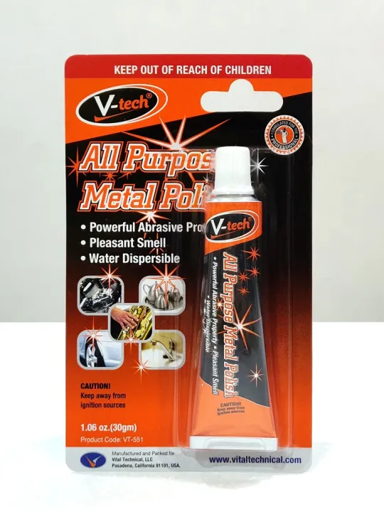 VTech All Purpose Metal Polish 30gm Lazada PH
