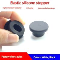 Silicone Cap 24mm-30.3mm T-type Black Round Silicone Rubber Sealing Hole Plug Blanking End Cover Sealing Gasket Chrome Trim Accessories