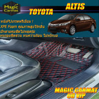 Toyota Altis 2014-2018 Set B (เฉพาะห้องโดยสาร 2แถว) พรมรถยนต์ Toyota Altis พรม6D VIP Magic Carmat