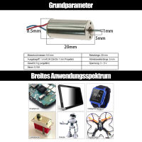 มอเตอร์ Motor Drone มอเตอร์คอปเตอร์สี่ใบพัดใช้งานได้จริงสำหรับโดรน3-5V