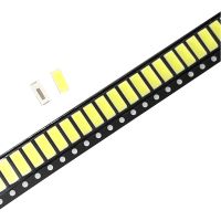 100pcs 7030 LED ไดโอด 1W 150Ma 6500K แสงสีขาว SMD (6.0~6.2V)