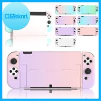 C169CKNRL ซอฟท์เชลล์ป้องกันสวิตช์จอยเกมสำหรับ Nintendo OLED เกมที่ครอบคอนโซลโฮสต์เคสป้องกันสำหรับ NS