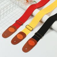 ；。‘【 Guitar Strap Multi-Color Guitar Belts Adjustable Cotton Canvas Guitar Straps Bass Acoustic Electric Guitar Accessories New