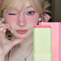 3-In-1 Liquid Blush Stick Waterproof Multi-Purpose Eyes &amp; Lips Blush Cream Natural Cheek Rouge Solid Blush ผู้หญิงแต่งหน้าเครื่องสำอาง