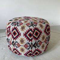 หมอนรองนั่ง หมอนตกแต่งบ้าน หมอนสไตล์บูฮีเมียน Cotton Pouf ขนาด 50x50x40cm แข็งแรง สวยงาม ทนทานมาก ใช้สำหรับนั่ง และตกแต่งบ้าน ออฟฟิศ