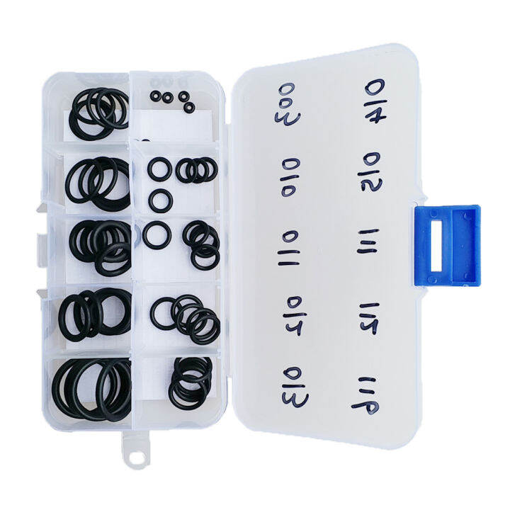 WDLight 50 Pieces Scuba Diving O Ring Kit for Dive BCD Regulator Hose