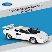 1:24 Countach LP 5000 S ยินดีคุณภาพสูงรถที่แปลกใหม่รถโมเดลโลหะของเล่นอัลลอยรถแข่งสำหรับคอลเล็กชันเด็ก