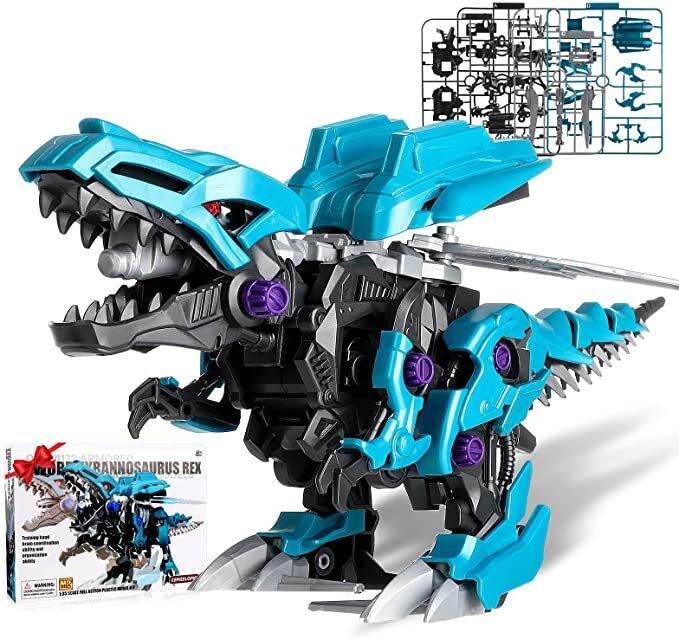 Electronic Building Blocks Zoids Tyrannosaurus Rex Dinosaur Robot Toy ...