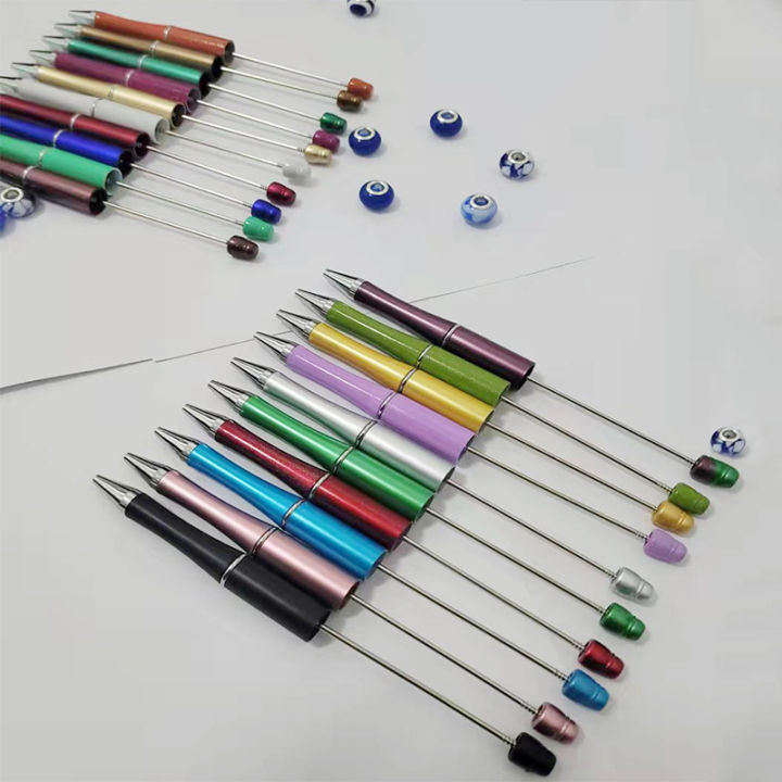 40pcs-plastic-beadable-pens-for-diy-gift-random-colour-diy-pen-stationery-diy-beadable-pen-diy