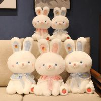 1ชิ้น35เซนติเมตรของเล่นน่ารัก Plush สตรอเบอร์รี่นั่งตุ๊กตามือการ์ตูนสำหรับเด็ก