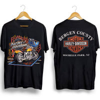 ? Vintage Harley Davidson Bergen County Rochelle Park, NJ Tee Shirt