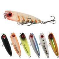 TOWER กลางแจ้ง มีประโยชน์ เหยื่อปลอม ตกปลาในฤดูหนาว Minnow Lures เหยื่อดินสอลูกเหล็ก เบ็ดตกปลา