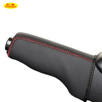 PONSNY รถ Handke ครอบคลุมสำหรับ Audi TT 2008-2013 Auto Handke Grips หนังแท้ Cover