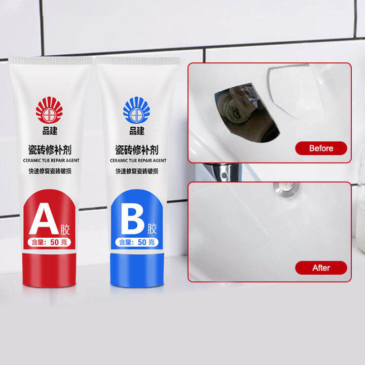 Tile Repair Agent Multicolor Optional Ceramic Marble Floor Tile Toilet