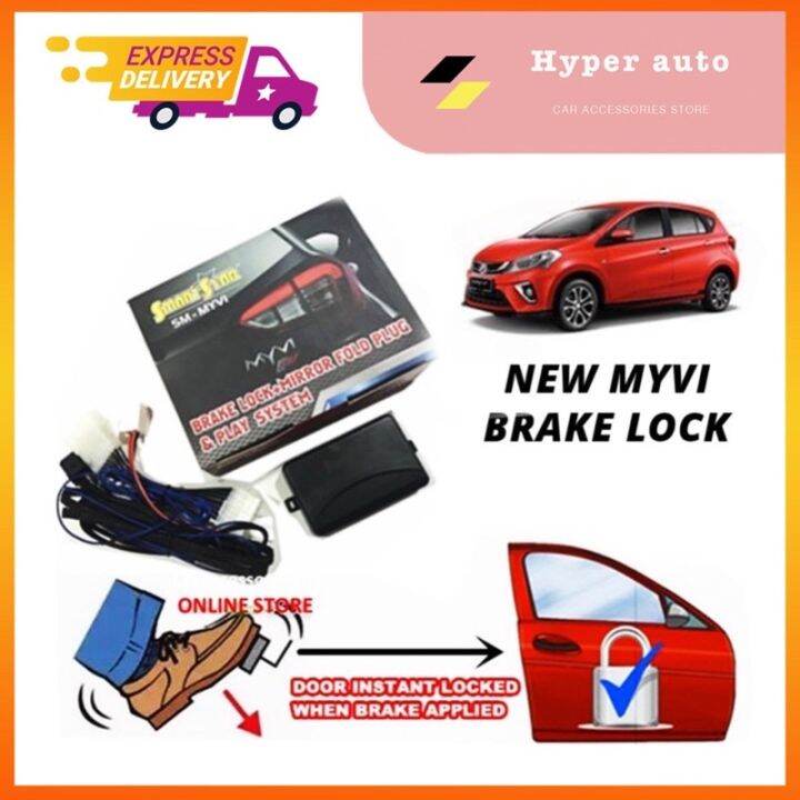 Perodua Myvi NEW 2018 2019 Plug & Play Brake Lock Module Auto Door Lock