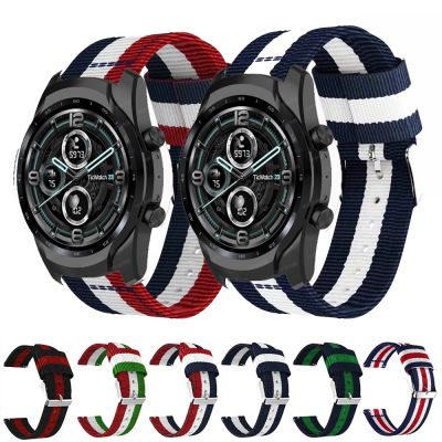 lipika Watch Band For Ticwatch Pro 3 Ultra GPS Nylon Sport Strap For Ticwatch Pro X/2020/Pro 3 LTE/GTX/E2/S2/E3 E/GTX Watch Bracelet