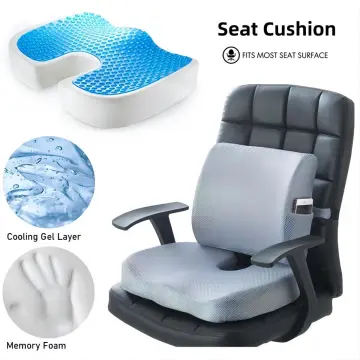 Bontill Lumbar Support Pillow for Office Chair - Improve Back Pain