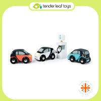 Tender Leaf Toys ของเล่นไม้ รถของเล่น ชุดรถสมาร์ทคาร์ Smart Car Set