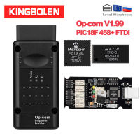 Opcom V1.99 PIC18F458/FTDI Chip Diagnostic Tool Can Bus for Opel OBD2 Auto Scanner Op-Com 1.99 canbus OBDII Op com